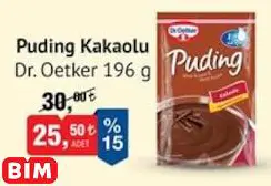 DR. OETKER PUDİNG KAKAOLU